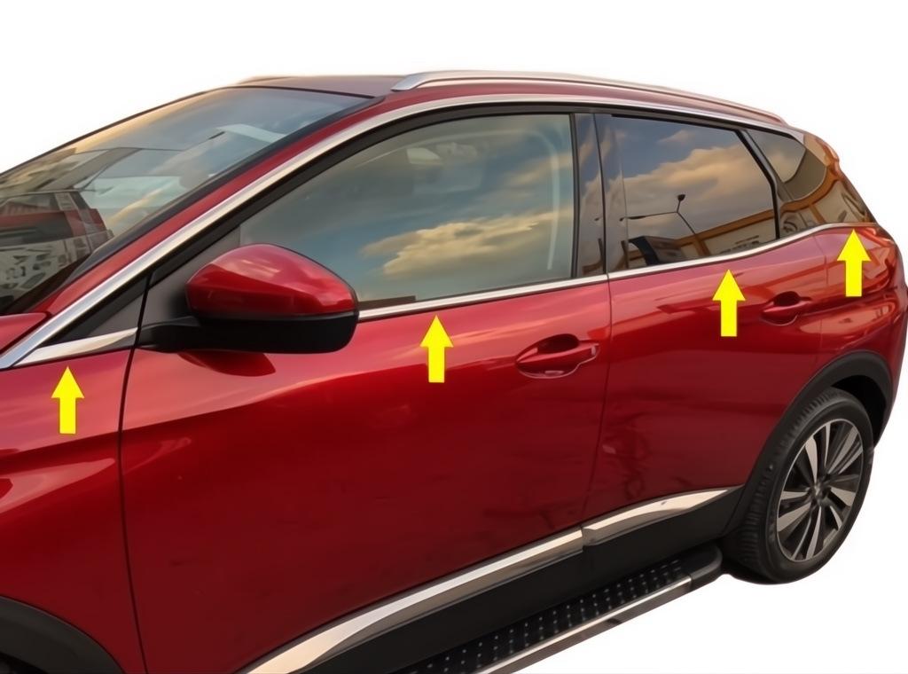 Нижні молдинги скла (8 шт, нерж) Carmos - Турецька сталь для Peugeot 3008 2016-2023 рр.
Нижні молдинги скла (8 шт, нерж) Carmos - Турецька сталь для Peugeot 3008 2016-2023 рр.