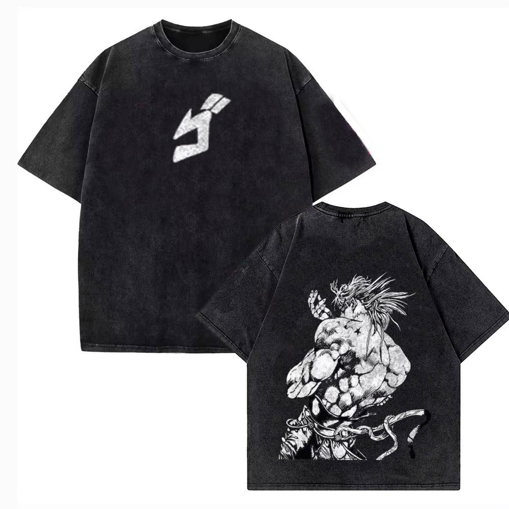 Anime JoJos Bizarre Adventure Tshirt Men Short Sleeve Clothing Vintage Washed Cotton Tee Retro Manga T Shirt Harajuku Tshirt S
Anime JoJos Bizarre Adventure Tshirt Men Short Sleeve Clothing Vintage Washed Cotton Tee Retro Manga T Shirt Harajuku Tshirt S