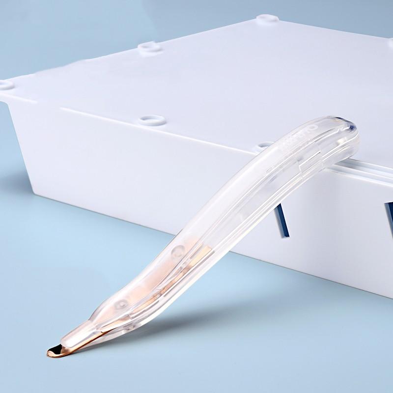 1pcs Flat Staple Remover Push Style Portable Magnetic Staples Removal Tool for Office School Stationery A6687 прозорий
1pcs Flat Staple Remover Push Style Portable Magnetic Staples Removal Tool for Office School Stationery A6687 прозорий
