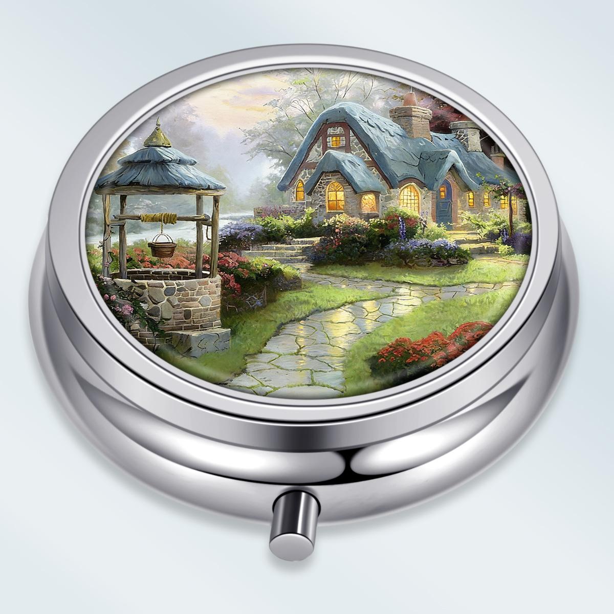 Portable Pill Box with 3 Compartments, Mini Metal Medicine Organizer Case, Cute Printed Pill Container for Vitamins, Pills, Jewelry, Travel, Daily Use разноцветный
Portable Pill Box with 3 Compartments, Mini Metal Medicine Organizer Case, Cute Printed Pill Container for Vitamins, Pills, Jewelry, Travel, Daily Use разноцветный