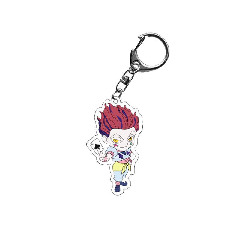 HUNTER HUNTER llavero anime Gon Freecss Killua Zoldyck Hisoka Chrollo Lucilfer Acrylic figure keychain Fans Birthday Gifts 6cm 6 cm
HUNTER HUNTER llavero anime Gon Freecss Killua Zoldyck Hisoka Chrollo Lucilfer Acrylic figure keychain Fans Birthday Gifts 6cm 6 cm