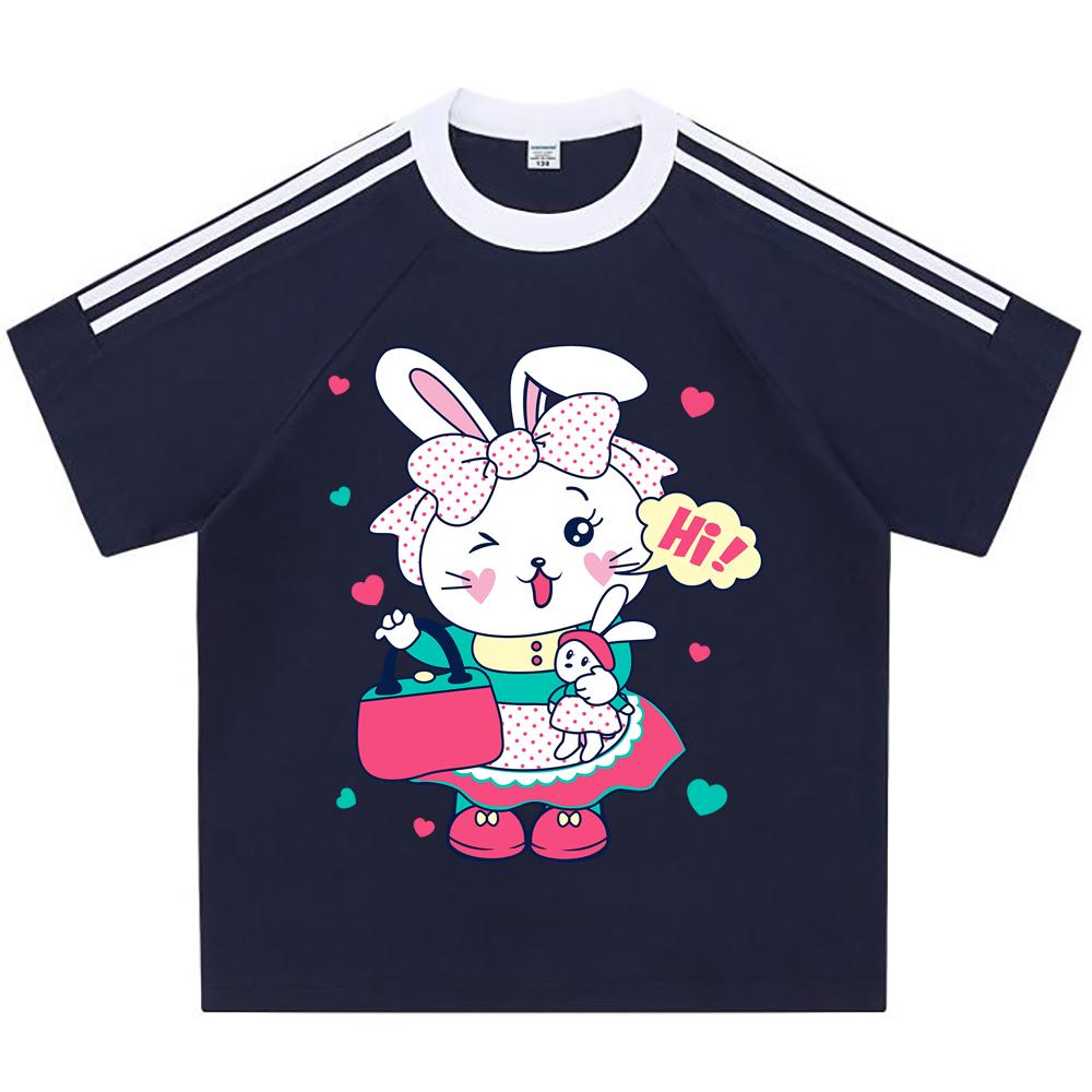 Kids 100% Cotton T-shirts Boys And Girls 200 GSM Cotton Tees cute bunny Cartoon Print Child Tshirts 110 абрикосовый
Kids 100% Cotton T-shirts Boys And Girls 200 GSM Cotton Tees cute bunny Cartoon Print Child Tshirts 110 абрикосовый