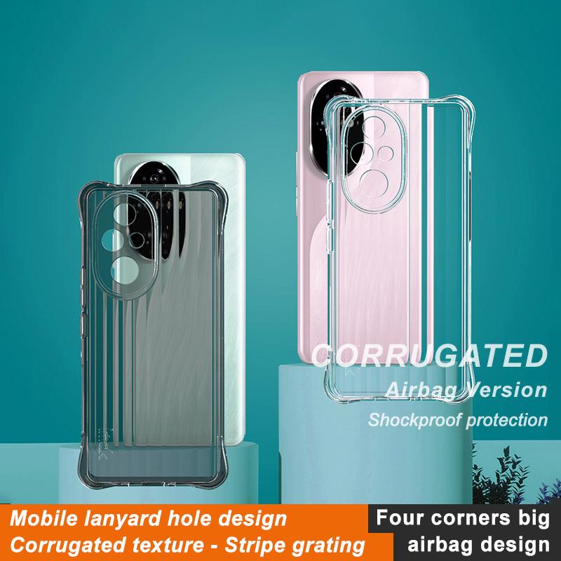 IMAK For Honor 200 Pro 5G TPU Case Corrugated Texture Airbag Corner Phone Cover Transparent Black
IMAK For Honor 200 Pro 5G TPU Case Corrugated Texture Airbag Corner Phone Cover Transparent Black