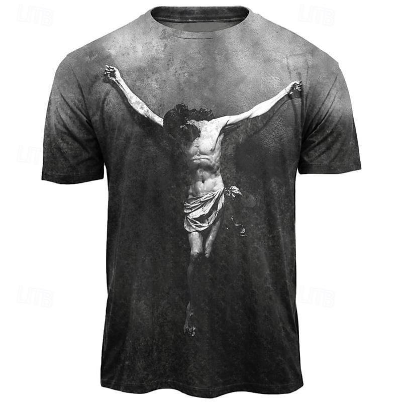 Men s Bible Graphic Jesus T Shirt Short Sleeve T shirt 3D Print Crew Neck Shirt Daily Designer Retro Vintage XL
Men s Bible Graphic Jesus T Shirt Short Sleeve T shirt 3D Print Crew Neck Shirt Daily Designer Retro Vintage XL