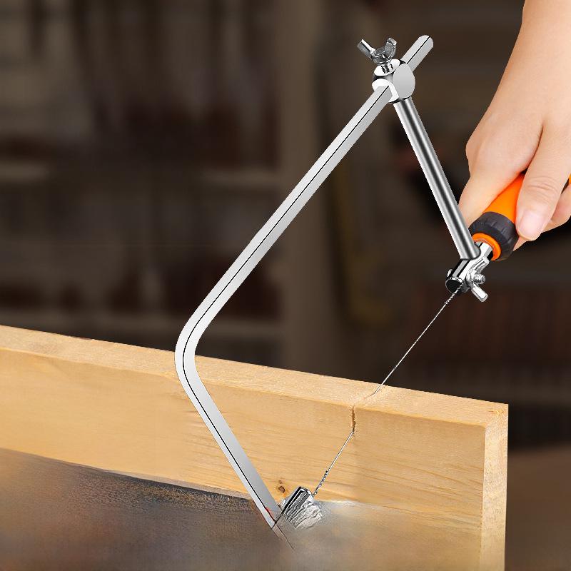 Meike U-образная многофункциональная мини пила для резки дерева 12-inch Coping Hand Saw
Meike U-образная многофункциональная мини пила для резки дерева 12-inch Coping Hand Saw