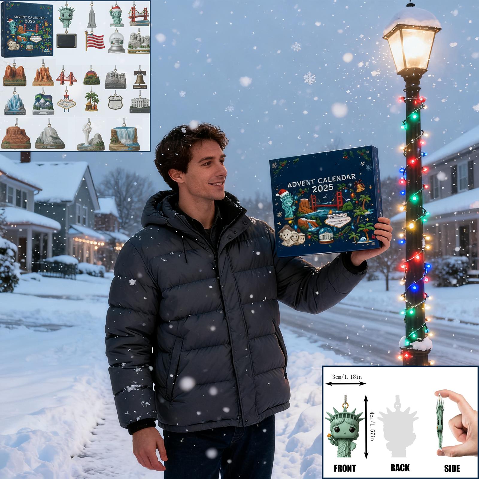 2D Plane+airplane Box +24PC+ Geographical Indication Advent Christmas Countdown Box Calendar One Size
2D Plane+airplane Box +24PC+ Geographical Indication Advent Christmas Countdown Box Calendar One Size