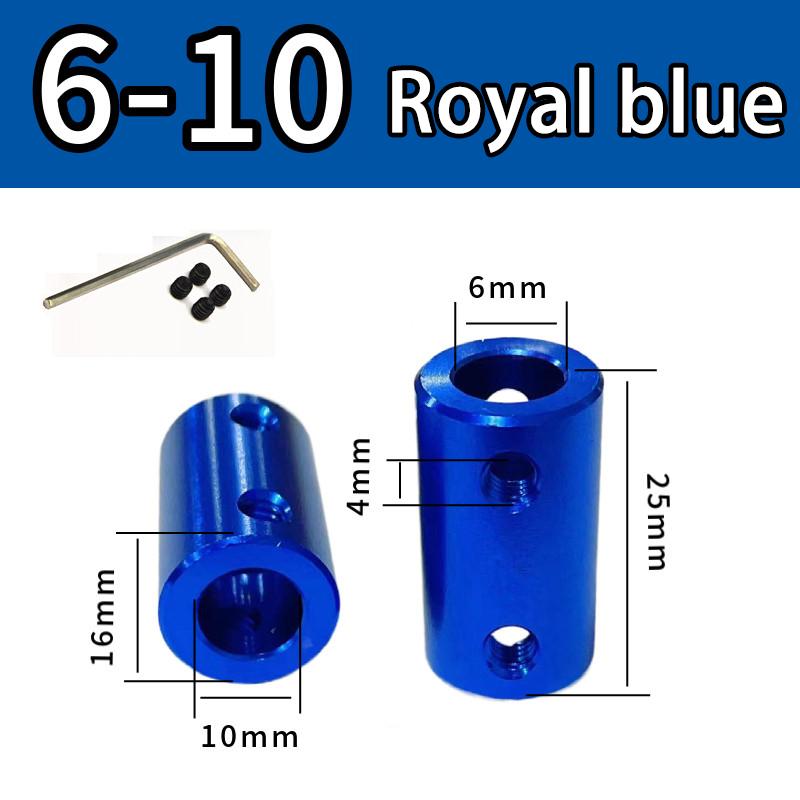 Burgundy/Sky Blue/Royal Blue Aluminum Alloy Colored Coupling Length:25mm Specification:3~10 Full Series Rigid Coupling Set Screw 1 PCS
Burgundy/Sky Blue/Royal Blue Aluminum Alloy Colored Coupling Length:25mm Specification:3~10 Full Series Rigid Coupling Set Screw 1 PCS