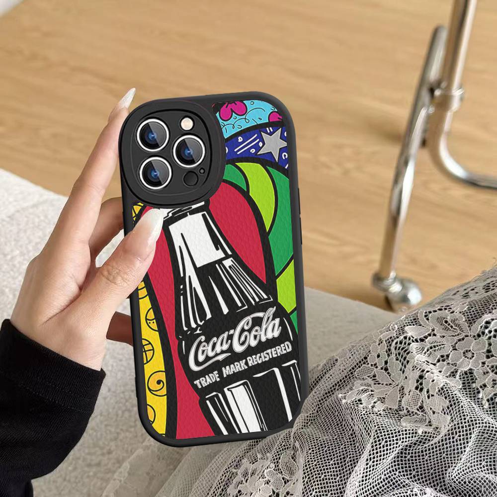 Hot C-Coca Drinks C-Cola Leather Phone Case For IPhone 15 14 13 Pro Max 12 11 16 Plus Phone Cover iPhone 15
Hot C-Coca Drinks C-Cola Leather Phone Case For IPhone 15 14 13 Pro Max 12 11 16 Plus Phone Cover iPhone 15