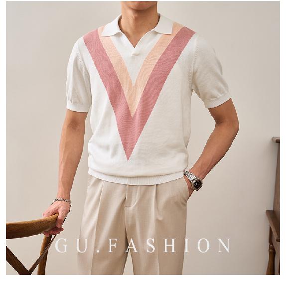 Летний тренд 2025 года Новый стиль Отложной воротник Дизайн в стиле колор-блок Модная универсальная трикотажная футболка-поло с коротким рукавом 3XL белый
Летний тренд 2025 года Новый стиль Отложной воротник Дизайн в стиле колор-блок Модная универсальная трикотажная футболка-поло с коротким рукавом 3XL белый