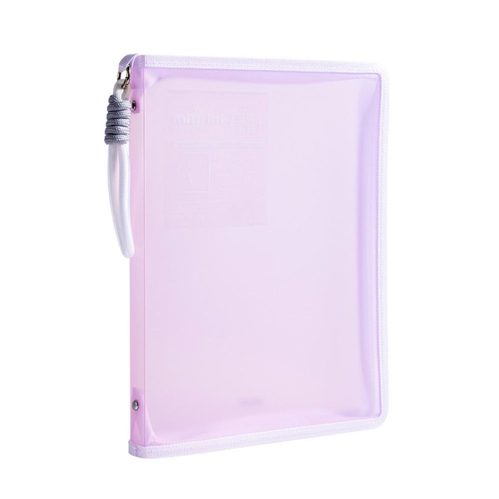 Colorful Transparent A4 Zipper File Bag with Lanyard Large Capacity Storage Bag Stationery Holder Gifts фіолетовий
Colorful Transparent A4 Zipper File Bag with Lanyard Large Capacity Storage Bag Stationery Holder Gifts фіолетовий