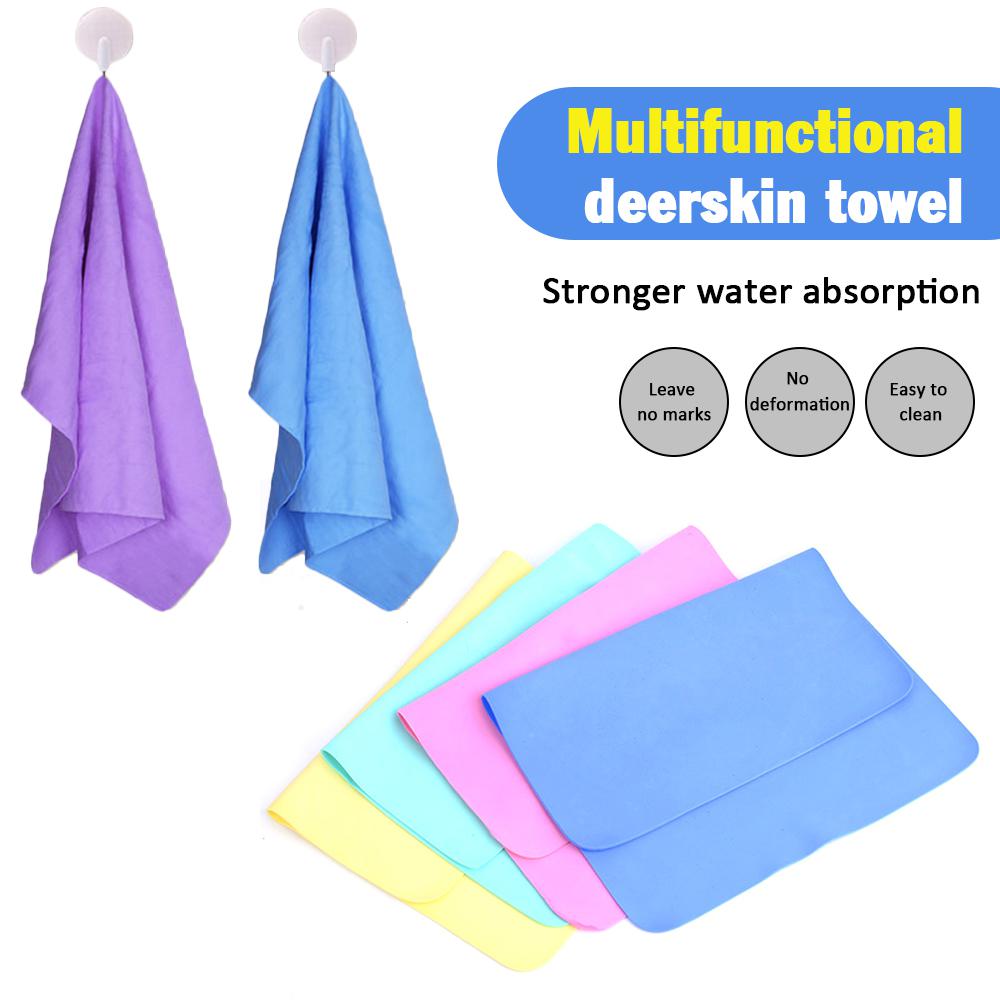Multi Functional Synthetic Deer Skin Towel Car Cleaning Ultra-fine Fiber High Water Traceless Absorption Wet Wipes Dry Towels
Multi Functional Synthetic Deer Skin Towel Car Cleaning Ultra-fine Fiber High Water Traceless Absorption Wet Wipes Dry Towels