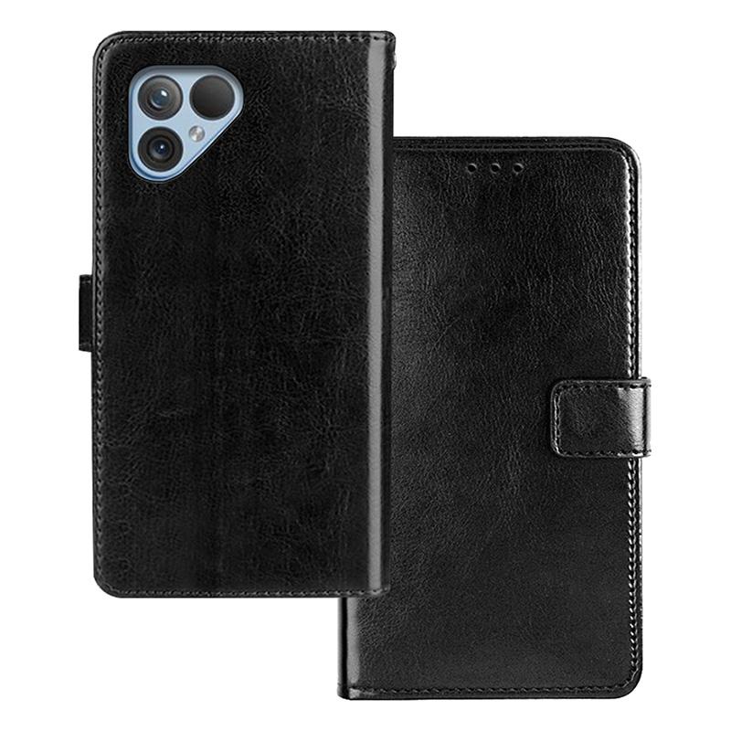 IDEWEI For Fairphone 5 Case Crazy Horse Texture Wallet Leather Cover Black
IDEWEI For Fairphone 5 Case Crazy Horse Texture Wallet Leather Cover Black