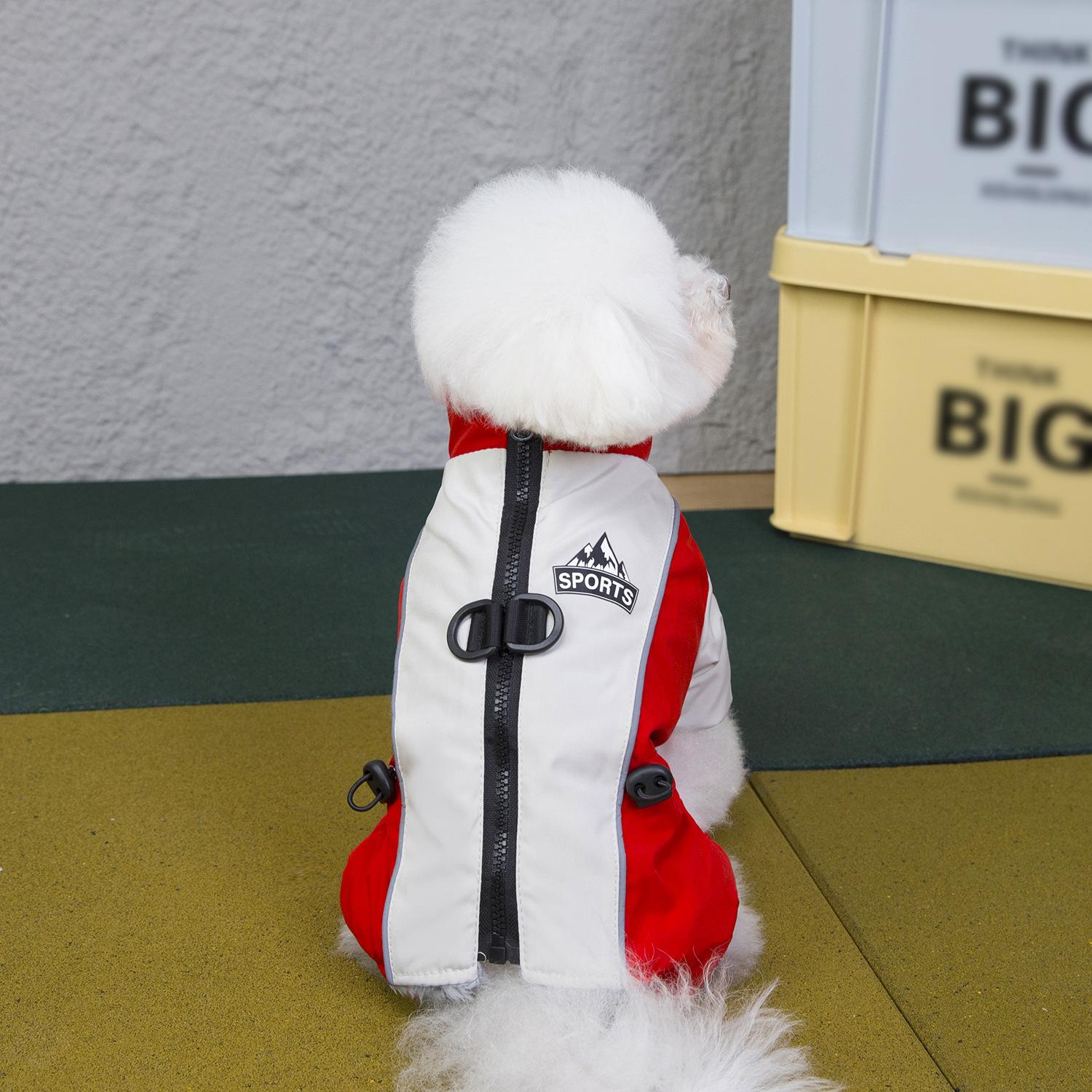 Reflective Four-Legged Dog Winter Jacket Outdoor Patchwork Cotton Apparel for Small Breed Pets Cold Weather Warm Coat S красный
Reflective Four-Legged Dog Winter Jacket Outdoor Patchwork Cotton Apparel for Small Breed Pets Cold Weather Warm Coat S красный