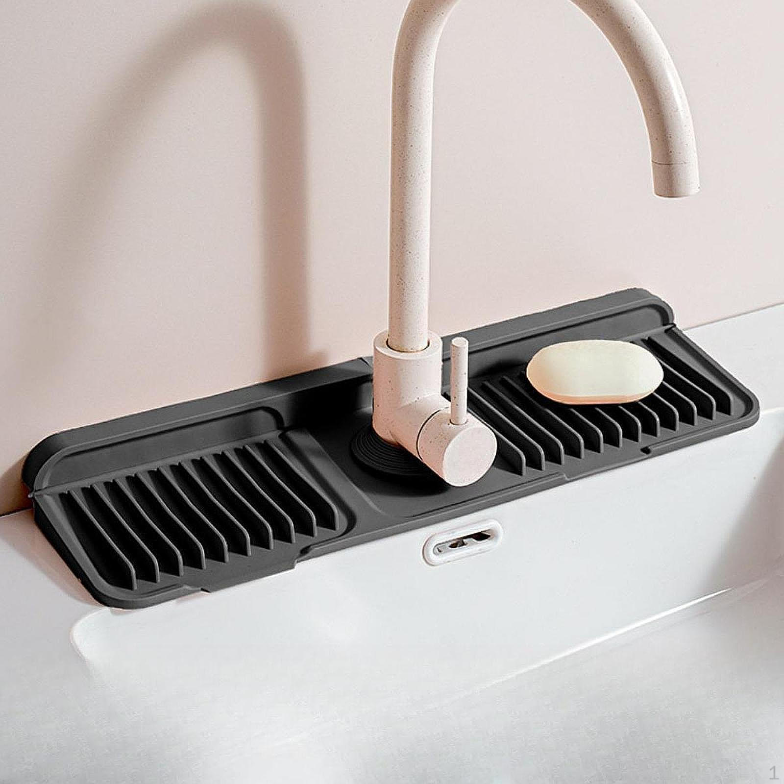 Коврик для смесителя с защитой от брызг, многофункциональный, для слива воды на кухне, держатель для мыла, для
Коврик для смесителя с защитой от брызг, многофункциональный, для слива воды на кухне, держатель для мыла, для