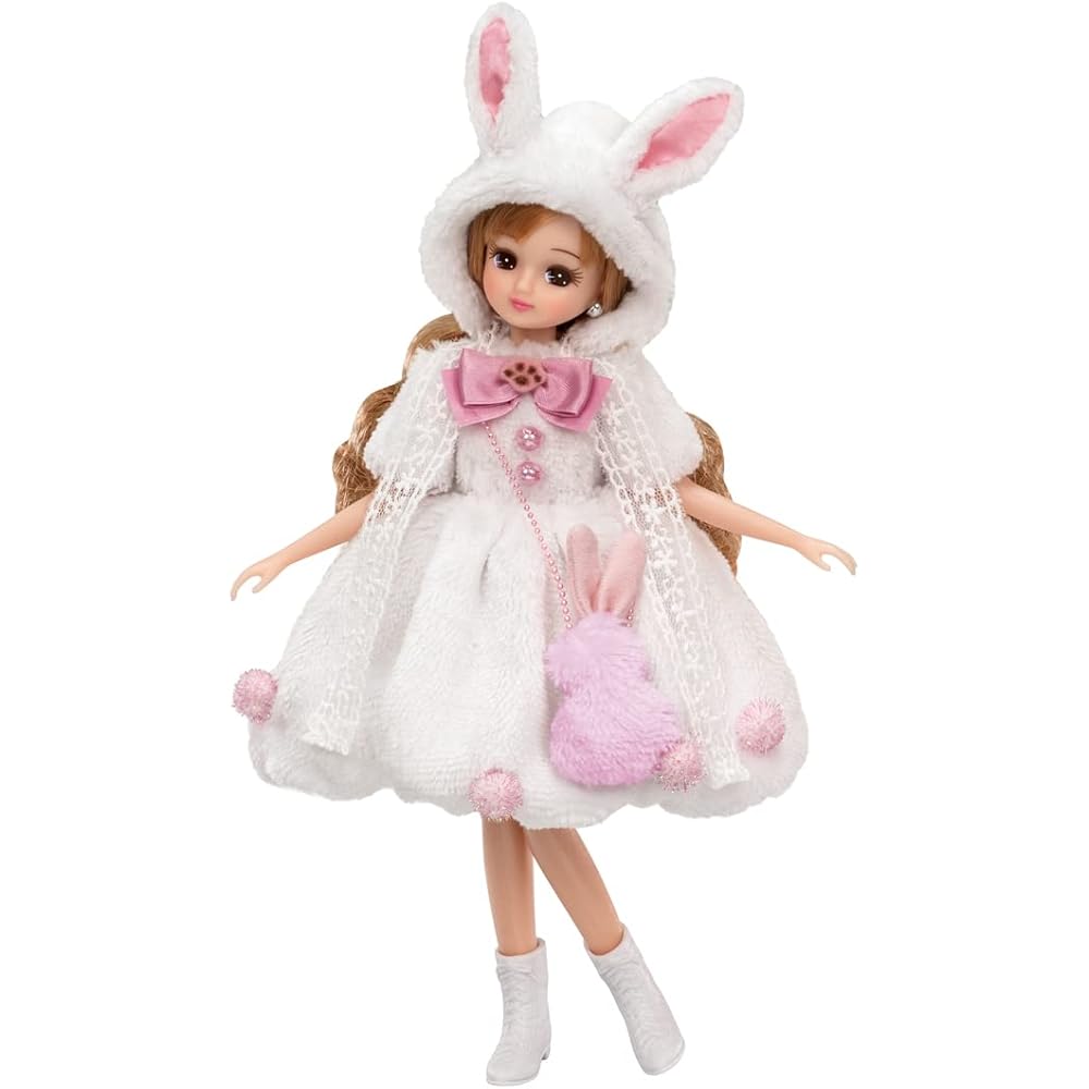 Takara Tomy Licca-chan Dress LW-07 Fluffy White Rabbit Outfit Toy for Pretend Play Ages 3 and Up
Takara Tomy Licca-chan Dress LW-07 Fluffy White Rabbit Outfit Toy for Pretend Play Ages 3 and Up