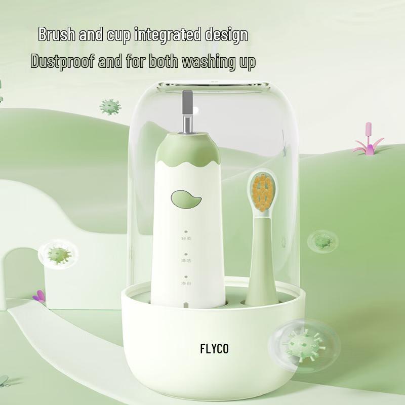 FLYCO FT7110 Sonic Kids Electric Toothbrush CN plug (adapter included)
FLYCO FT7110 Sonic Kids Electric Toothbrush CN plug (adapter included)