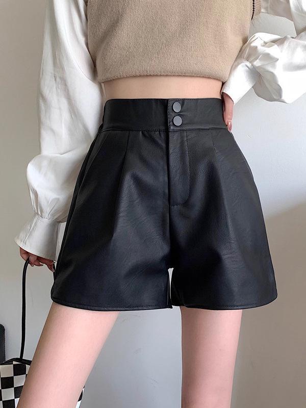 Women s PU Leather A-Line Shorts - High Waist, Wide Leg, Petite, Autumn/Winter 2024 Fashion XS
Women s PU Leather A-Line Shorts - High Waist, Wide Leg, Petite, Autumn/Winter 2024 Fashion XS