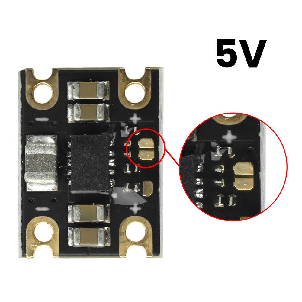 TPS63802 Buck-Boost Converter Module DC 1.8-5.5V Input 3.3V/5V Output for DIY Projects Lithium Battery Power Supply
TPS63802 Buck-Boost Converter Module DC 1.8-5.5V Input 3.3V/5V Output for DIY Projects Lithium Battery Power Supply