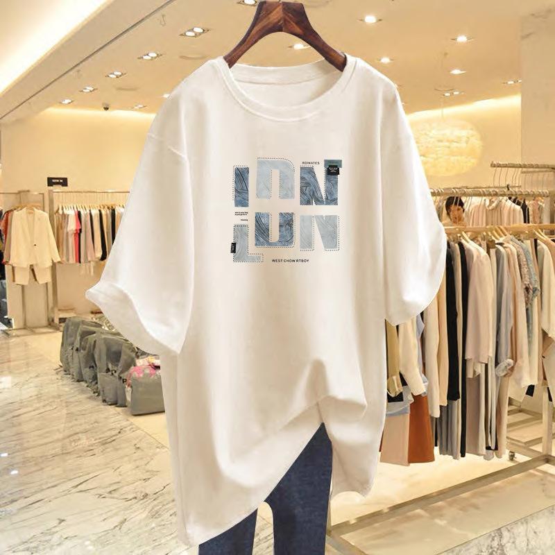 American heavy cotton short-sleeved T-shirt personalized printing ins crew neck versatile top women s summer XXXL
American heavy cotton short-sleeved T-shirt personalized printing ins crew neck versatile top women s summer XXXL