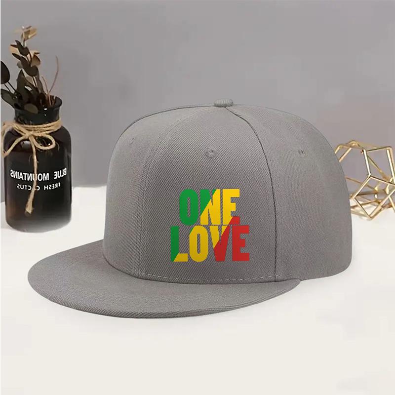 Fashionable Urban Hip-hop Style Hat Printed with ONE LOVE Design, Suitable for Both Men and Women, Versatile Flat Brim Hat сірий
Fashionable Urban Hip-hop Style Hat Printed with ONE LOVE Design, Suitable for Both Men and Women, Versatile Flat Brim Hat сірий