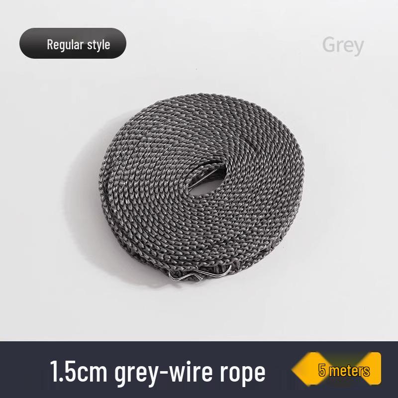 Non-Slip Windproof Clothesline: Punch-Free Indoor/Outdoor Drying Rope for Travel & Home Use
Non-Slip Windproof Clothesline: Punch-Free Indoor/Outdoor Drying Rope for Travel & Home Use