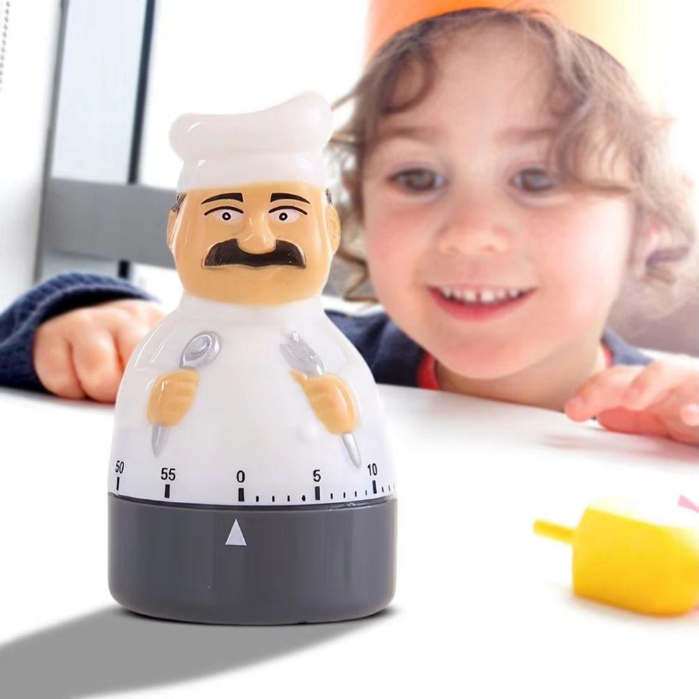 Digital Mechanical Reminder Kitchen Timer Chef Shaped Cooking Baking Helper Kitchen Tools Kitchen Timer
Digital Mechanical Reminder Kitchen Timer Chef Shaped Cooking Baking Helper Kitchen Tools Kitchen Timer