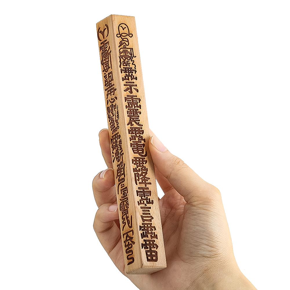 Персиковое дерево даосская линейка Тяньпэн палка магическое оружие отпугивание злых духов даосский китайский фэн-шуй мастер принадлежности декор ремесла 
Персиковое дерево даосская линейка Тяньпэн палка магическое оружие отпугивание злых духов даосский китайский фэн-шуй мастер принадлежности декор ремесла