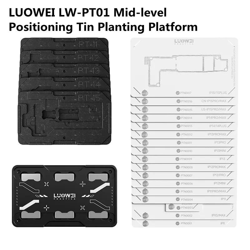 LUOWEI LW-PT01 Middle Frame BGA Reballing Stencil Platform Set for X-15 ProMax Motherboard Layered Soldering Station Kit
LUOWEI LW-PT01 Middle Frame BGA Reballing Stencil Platform Set for X-15 ProMax Motherboard Layered Soldering Station Kit