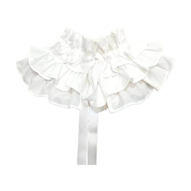 Effortless Neckline Embellishment Multi Ruffle Design Comfortable Cotton Daily Wear Accessory белый
Effortless Neckline Embellishment Multi Ruffle Design Comfortable Cotton Daily Wear Accessory белый