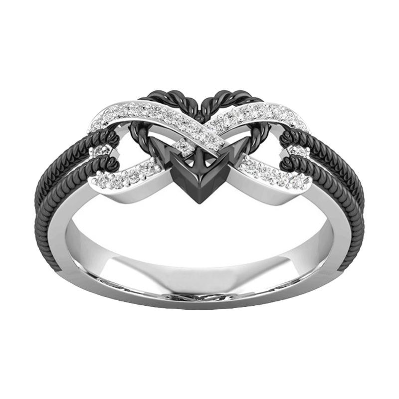 Seulement Love Black Infinity Heart Couple Rings for Women Men Stainless Steel Jewelry for New Listing Gothic Accessories 13
Seulement Love Black Infinity Heart Couple Rings for Women Men Stainless Steel Jewelry for New Listing Gothic Accessories 13
