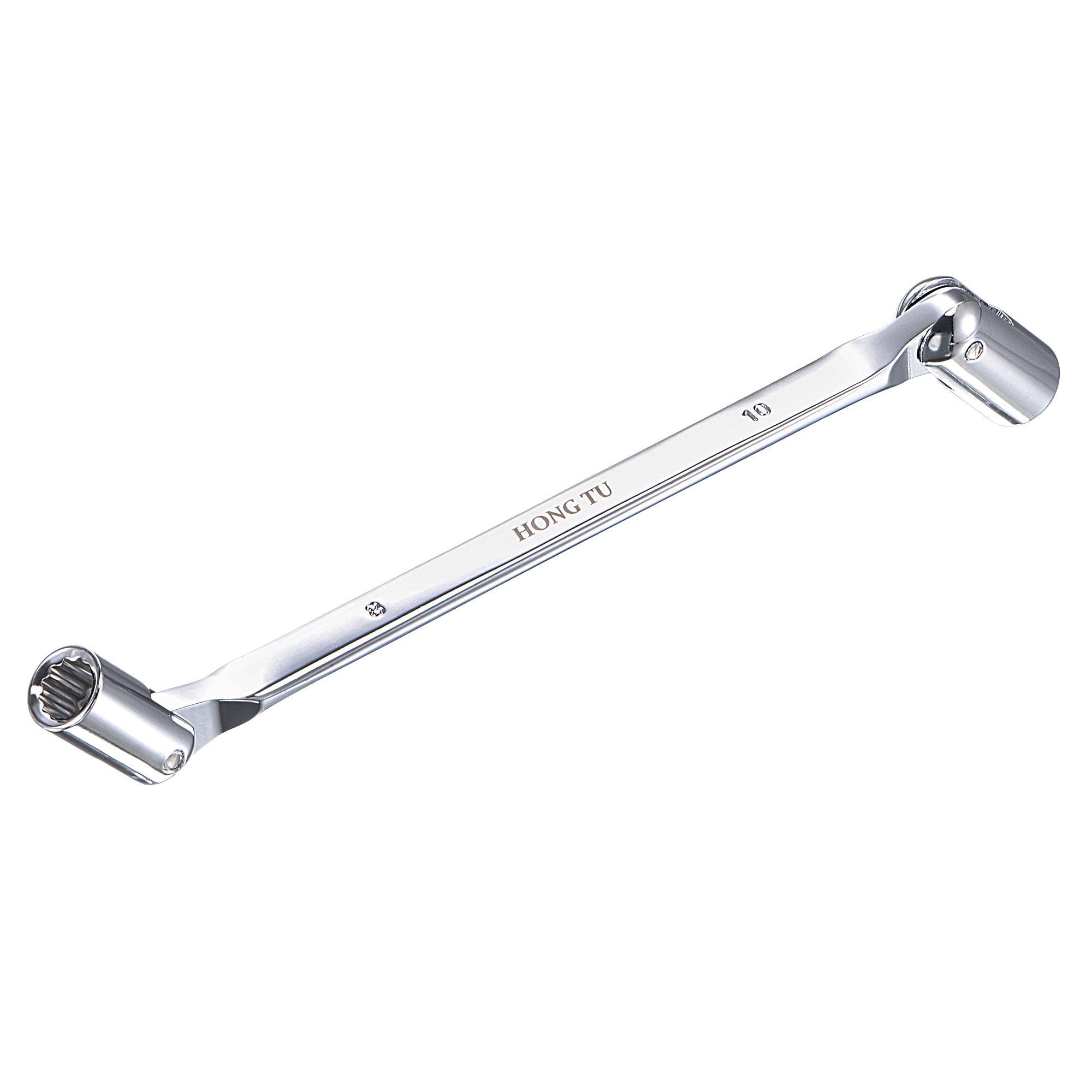 uxcell Double Swivel Socket Flexible Head Socket 8mm x 10mm Double Swivel Box Wrench, 12-Point Wrench, Metric, End, CR-V
uxcell Double Swivel Socket Flexible Head Socket 8mm x 10mm Double Swivel Box Wrench, 12-Point Wrench, Metric, End, CR-V