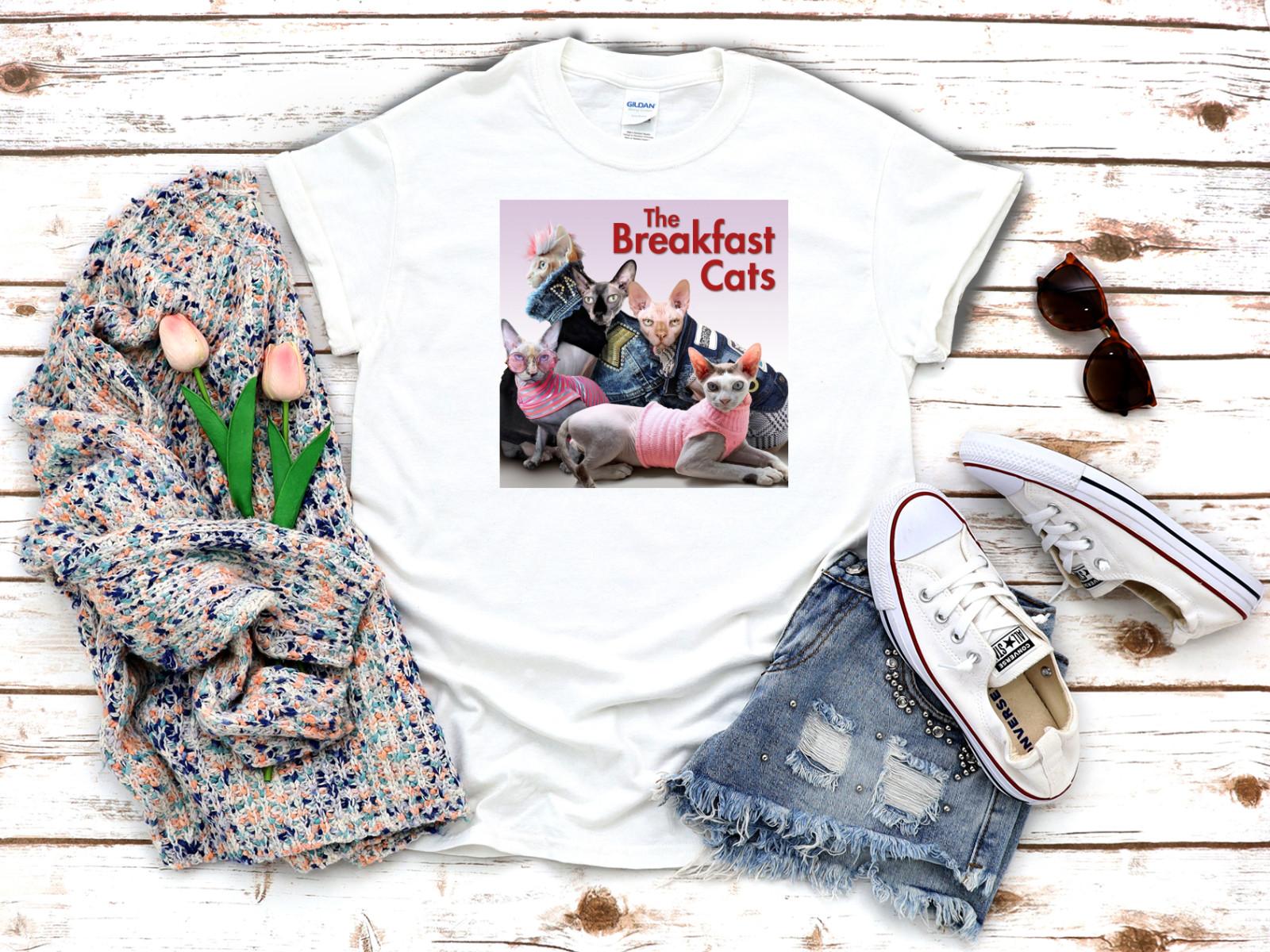 26 The Hilarious Cat The Breakfast Cat Women s 3 4 Short Sleeve White T-Shirt K092 Unisex T-Shirt XXXXL
26 The Hilarious Cat The Breakfast Cat Women s 3 4 Short Sleeve White T-Shirt K092 Unisex T-Shirt XXXXL