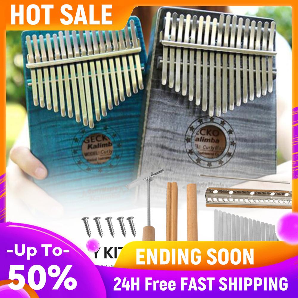 Thumb Piano DIY Parts with Keys Kit Musical Enjoyable Instrument Bridge Tuning Hammer Supplies for 17 Keys China Mainland
Thumb Piano DIY Parts with Keys Kit Musical Enjoyable Instrument Bridge Tuning Hammer Supplies for 17 Keys China Mainland