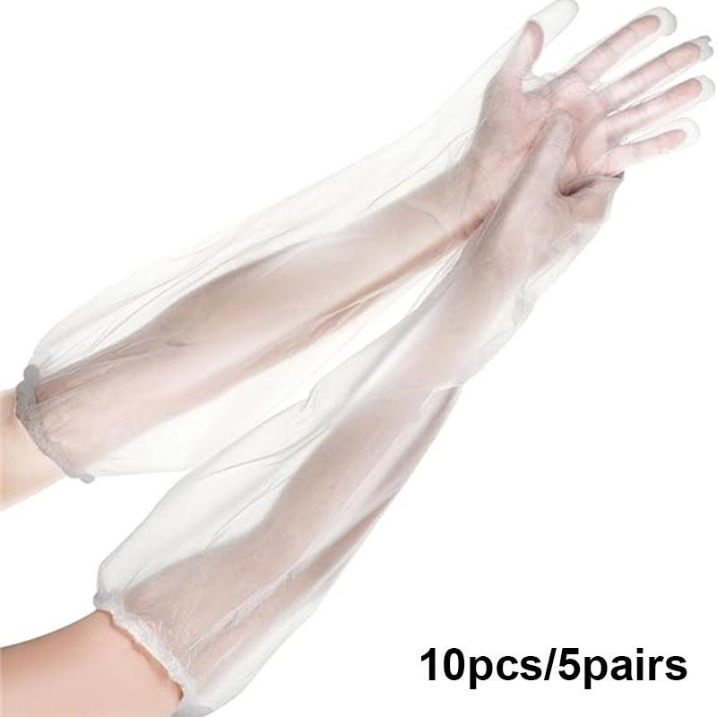 10/20/30pcs Disposable Long Sleeve Cleaning Gloves Kitchen Household Arm Elbow Length Clean Protective Gloves with Elastic Band
10/20/30pcs Disposable Long Sleeve Cleaning Gloves Kitchen Household Arm Elbow Length Clean Protective Gloves with Elastic Band