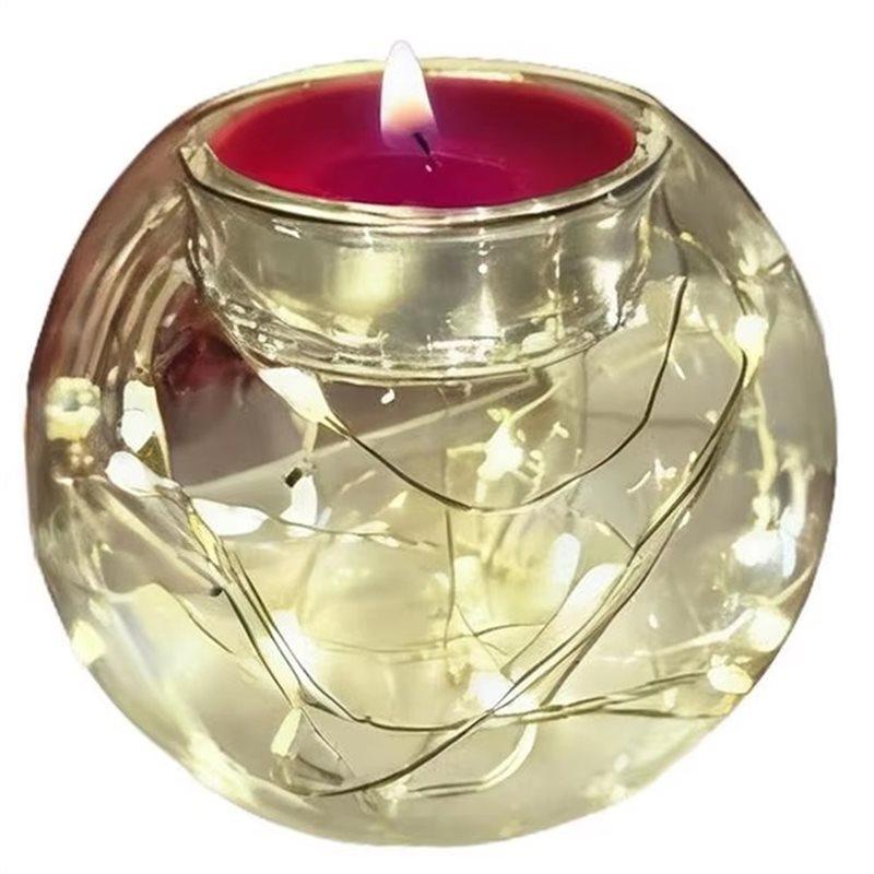 2025 Trend Tea Light Holder Translucent Glass Floating Candle Holder Christmas Heat For Party Tree Wedding Indoor Outdoor
2025 Trend Tea Light Holder Translucent Glass Floating Candle Holder Christmas Heat For Party Tree Wedding Indoor Outdoor