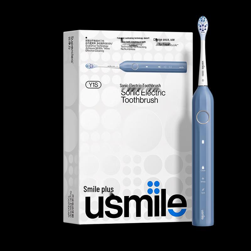 usmile Y1S Electric Toothbrush CN plug (adapter included)
usmile Y1S Electric Toothbrush CN plug (adapter included)