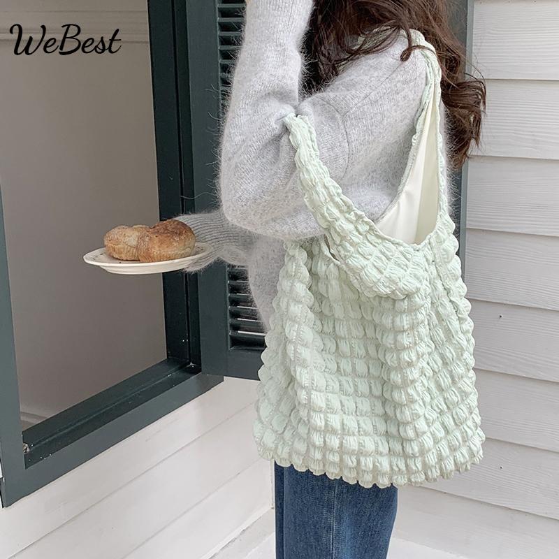 Літня сумка на плече Puff Cloud Sweet Модна сумка для дівчат великої місткості 35x8x31cm білий
Літня сумка на плече Puff Cloud Sweet Модна сумка для дівчат великої місткості 35x8x31cm білий