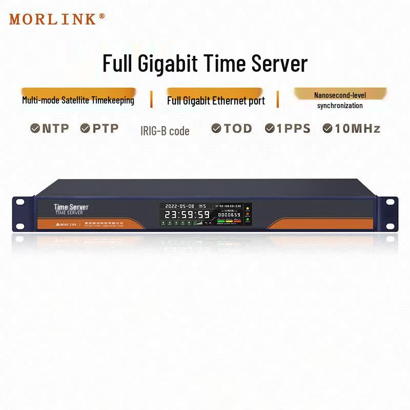 MORLINK PTP IEEE1588 GPS/BeiDou Time Server
MORLINK PTP IEEE1588 GPS/BeiDou Time Server