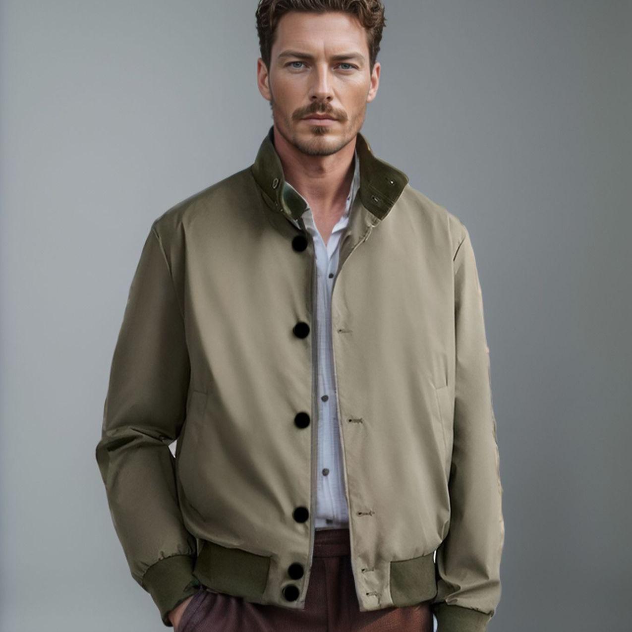 Spring and Autumn Jacket Jacket Solid Color Single-breasted Ribbed Solid Color Jacket Baseball Uniform M чёрный
Spring and Autumn Jacket Jacket Solid Color Single-breasted Ribbed Solid Color Jacket Baseball Uniform M чёрный