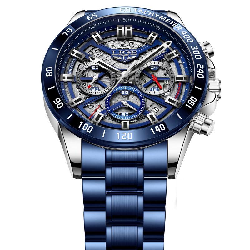 New Men Watch Top Brand Luxury Hollow Watch Men Waterproof Sport Quartz Chronograph Wrist Watch Man Relogio Masculino
New Men Watch Top Brand Luxury Hollow Watch Men Waterproof Sport Quartz Chronograph Wrist Watch Man Relogio Masculino