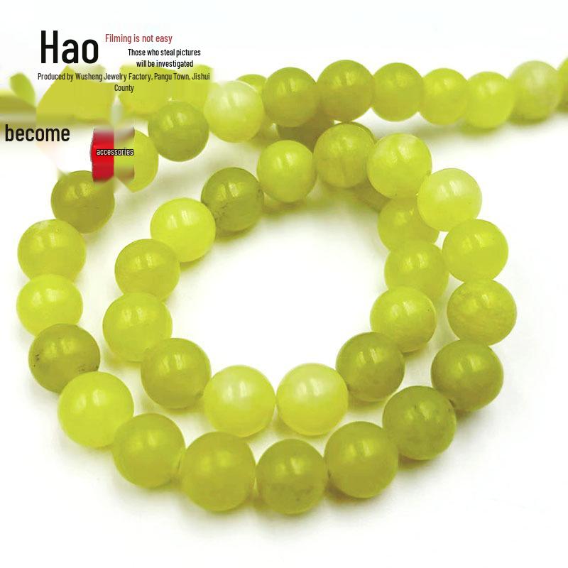 Natural Lemon Yellow Jade Cauliflower Round Beads - A-Grade DIY Jewelry Accessories for Handmade Bracelets. 6mm (Approx. 63 beads per strand) лимонно-жовтий колір
Natural Lemon Yellow Jade Cauliflower Round Beads - A-Grade DIY Jewelry Accessories for Handmade Bracelets. 6mm (Approx. 63 beads per strand) лимонно-жовтий колір