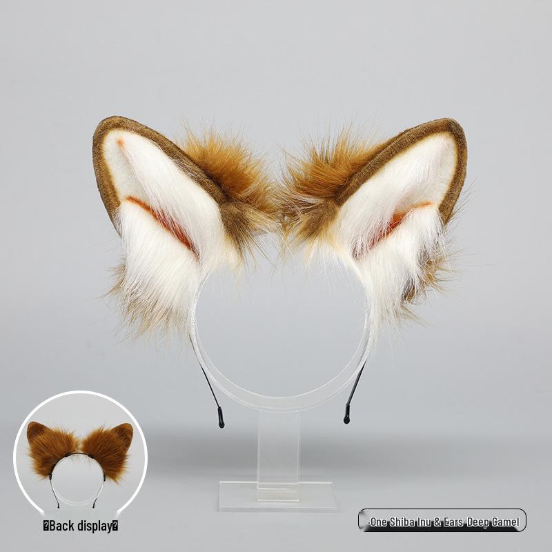 Shiba Inu Plush Cosplay Headband - Animal Ear Hair Accessory for Role-Playing and Face Wash One Size
Shiba Inu Plush Cosplay Headband - Animal Ear Hair Accessory for Role-Playing and Face Wash One Size