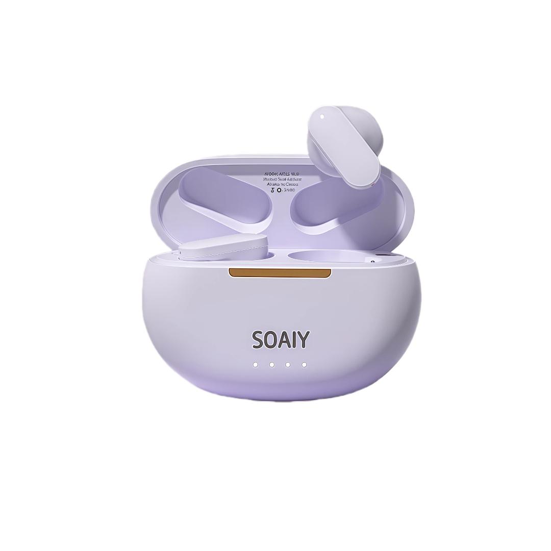 soaiy Bluetooth Earphones, for Sports, Calls, Noise Reduction, Purple фіолетовий
soaiy Bluetooth Earphones, for Sports, Calls, Noise Reduction, Purple фіолетовий