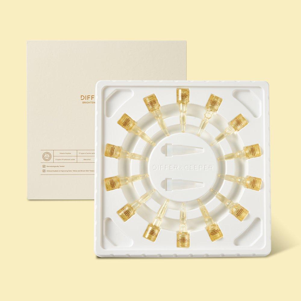 Deeper & Deeper Brightening Toning Skin Booster 2ml x 14
Deeper & Deeper Brightening Toning Skin Booster 2ml x 14