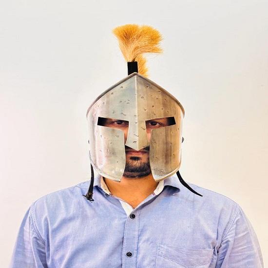 Spartan Helmet Spartan King Leonidas Helmet LARP Warrior Helmet Best Gift for Husband
Spartan Helmet Spartan King Leonidas Helmet LARP Warrior Helmet Best Gift for Husband