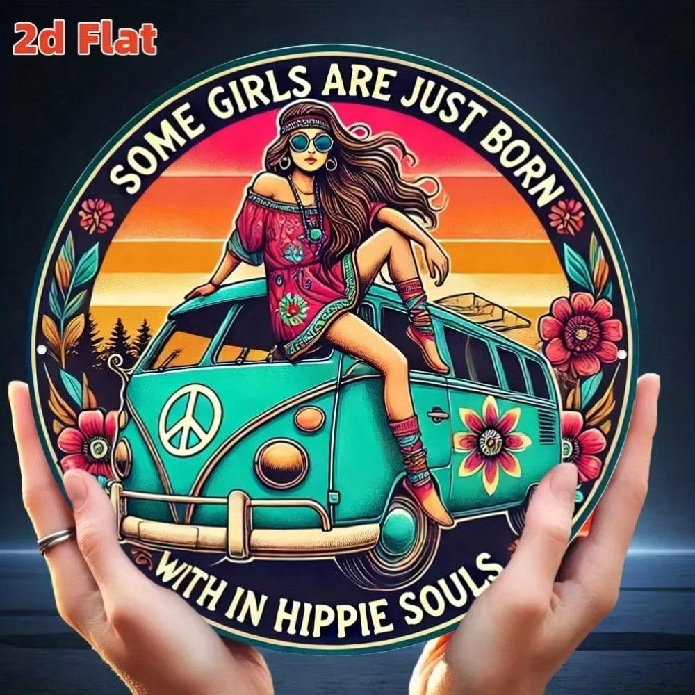 2D Flat Girl Vintage Van Peace Sign Retro Metal Sign Wall Decor Hippie Gift Music Festival Souvenir 20x20 білий
2D Flat Girl Vintage Van Peace Sign Retro Metal Sign Wall Decor Hippie Gift Music Festival Souvenir 20x20 білий