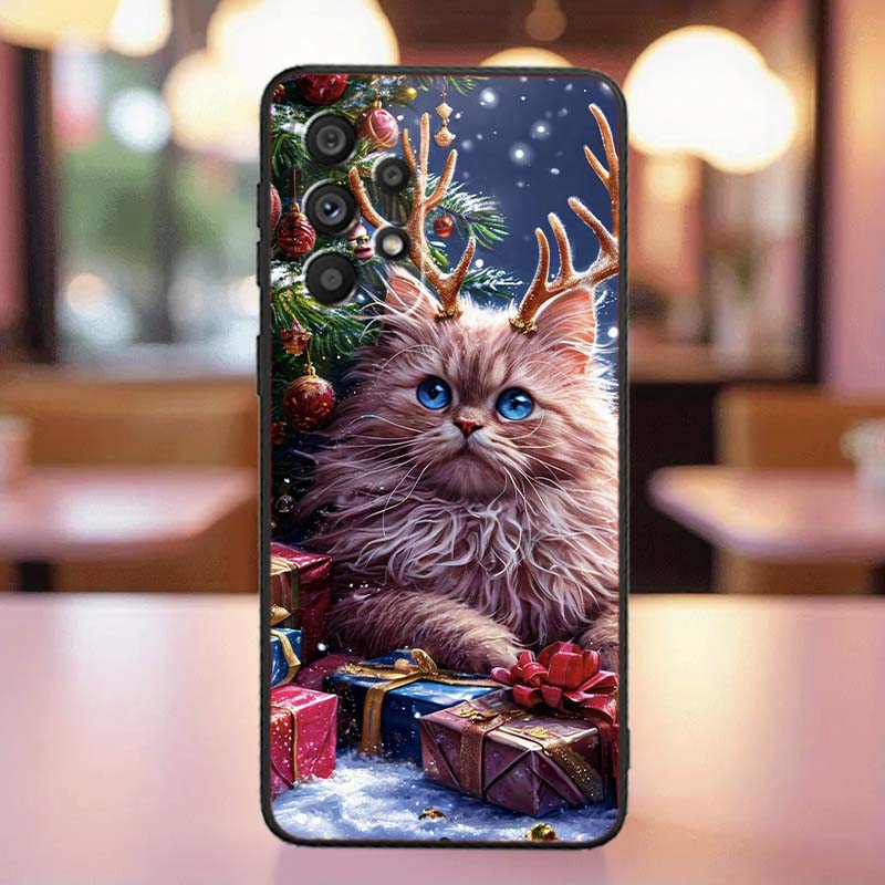 Рождественская мультяшная кошка Арт Для Samsung A41 A35 A34 A33 A32 A25 A24 A23 A21s A06 A05 A04 A03 Note 10 20 Ultra 5G Черный чехол для телефона Galaxy A06
Рождественская мультяшная кошка Арт Для Samsung A41 A35 A34 A33 A32 A25 A24 A23 A21s A06 A05 A04 A03 Note 10 20 Ultra 5G Черный чехол для телефона Galaxy A06