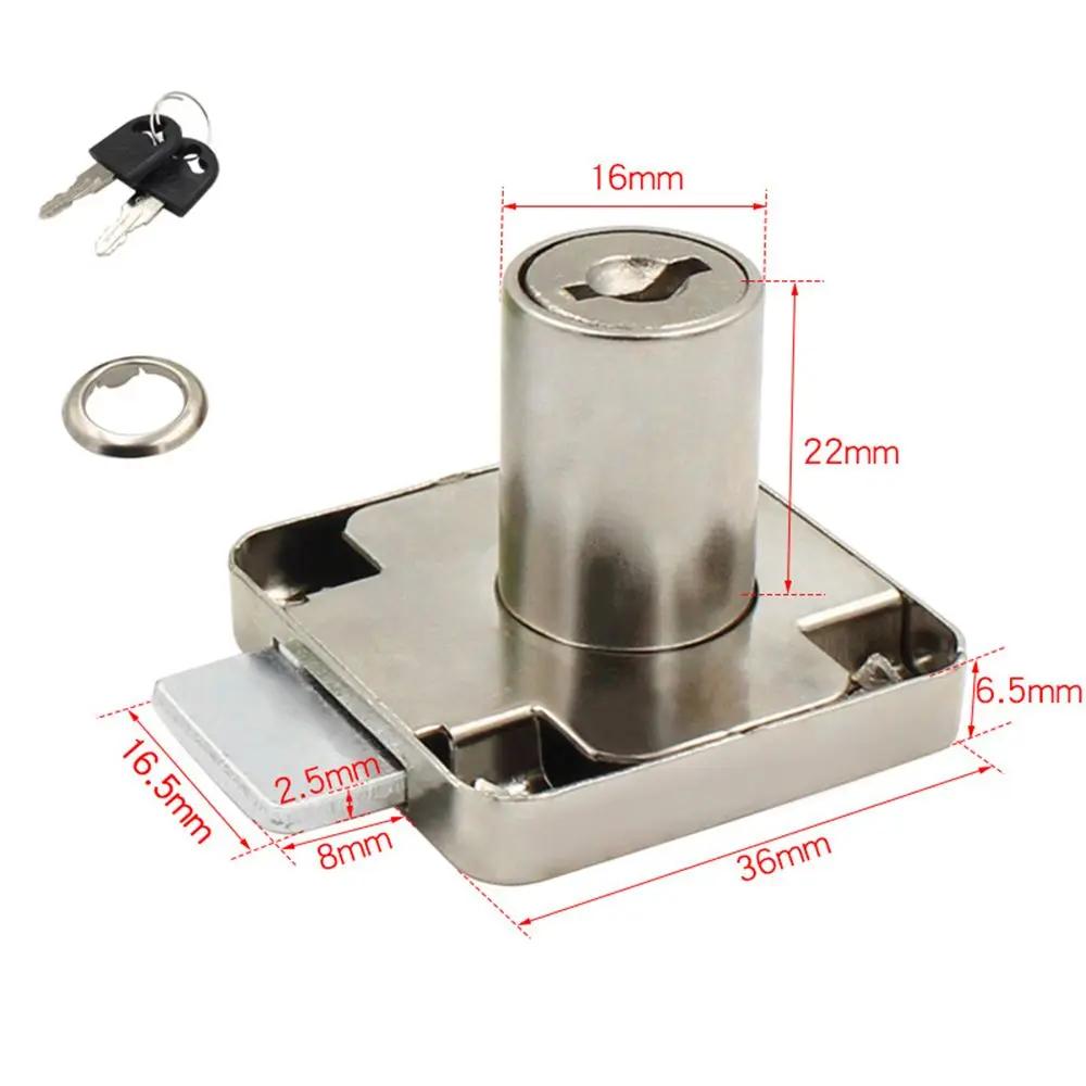 Home Security Burglarproof Desk Drawer Lock Wardrobe Cabinet Locker 2 Keys
Home Security Burglarproof Desk Drawer Lock Wardrobe Cabinet Locker 2 Keys