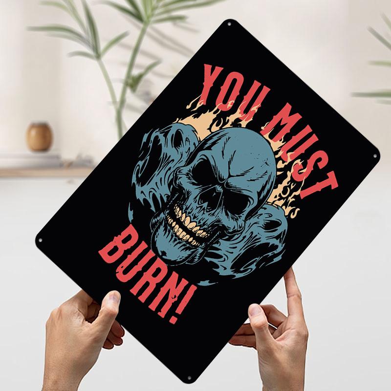 You Must Burn Tinplate Poster Customized Wall Art Vintage Retro Metal Signs for Room Decoration Garage Decorations Home Decor 7.9x11.8In(20x30cm)
You Must Burn Tinplate Poster Customized Wall Art Vintage Retro Metal Signs for Room Decoration Garage Decorations Home Decor 7.9x11.8In(20x30cm)