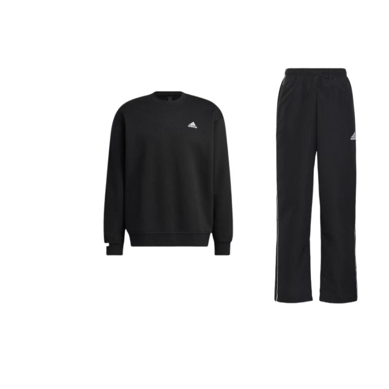 Adidas Logo Print Round Neck Pullover Long Sleeve Sweatshirt Vintage Elastic Long Pants Casual Sports Set Men Sweatshirt, Pants Black CE9045+IB2774 XXL
Adidas Logo Print Round Neck Pullover Long Sleeve Sweatshirt Vintage Elastic Long Pants Casual Sports Set Men Sweatshirt, Pants Black CE9045+IB2774 XXL